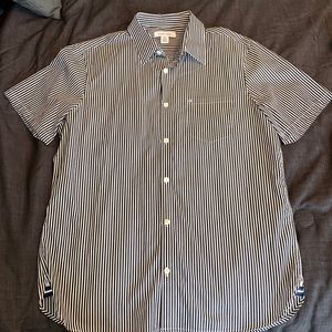 Calvin Klein Men’s Short Sleeve Button Down Shirt